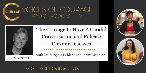 Release Chronic Diseases with Jenny Mannion and Have A Candid Conversation with Dr Virginia LeBlanc