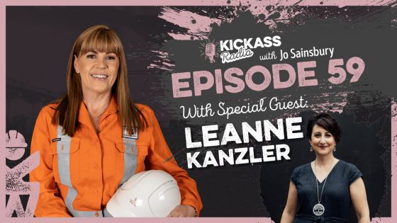 KickAss Radio with Jo Sainsbury and guest Leanne Kanzler