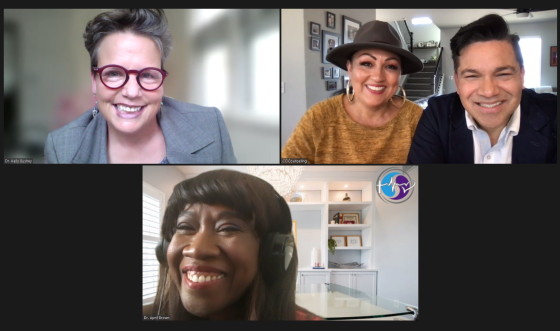 Bringing Intimacy Back with Dr. April Brown, co-host Dr. Kelly Bushey and guests Jorge and Danisa Suarez 