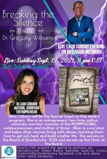 Breaking the Silence with Dr. Gregory Williams  Guest, Jillian Coburn, Author, Survivor, Entrepreneur