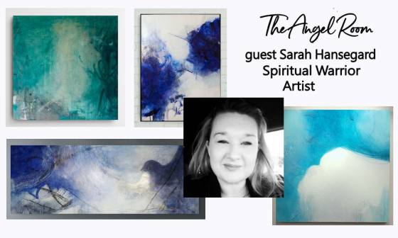 Sarah Hansegard, visual artist, abstract painter, printmaker, and photographer