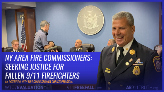 NY Area Fire Commissioner Seeking Justice for Fallen 9/11 Firefighters