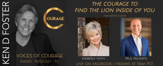 Guests, Paul Pagnato and Kimberly Faith, The Courage to Find a Lion Inside