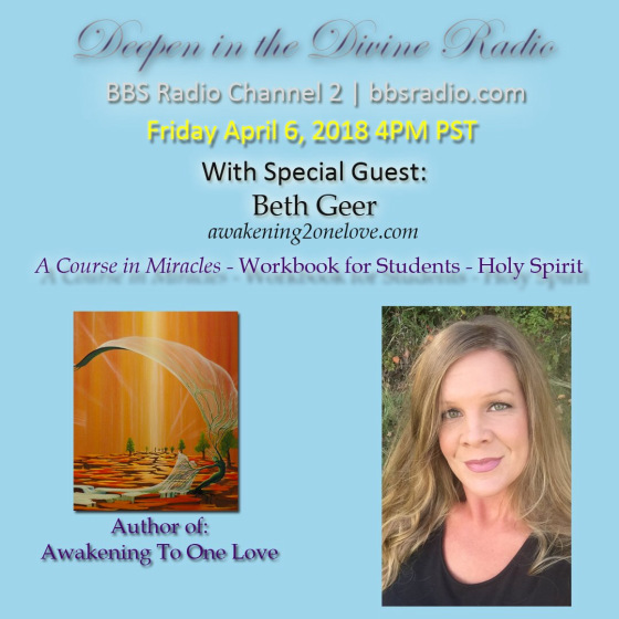 Beth Geer, Awakening2OneLove.com