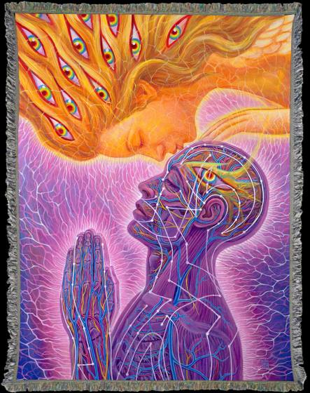 EXCHANGE PAIN for JOY-The Voice of the Ashtar Command with Commander Lady Athena, Art by Alex Grey