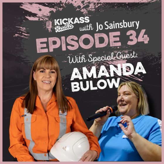 KickAss Radio with Jo Sainsbury  Guest, Amanda Bulow