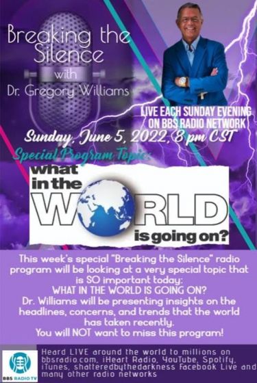 Breaking The Silence with Dr. Gregory Williams  Guest, Coach Erika Love, it's not just who you know but who knows you