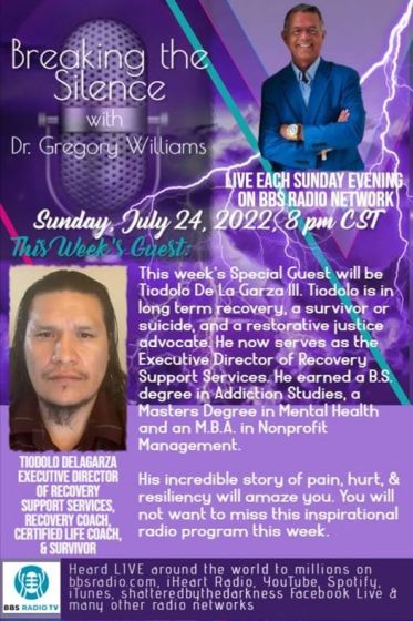 Guest, Tiodolo Delagarza, AODA Therapist – Recovery Coach professional with The Milwaukee LGBT Community Center