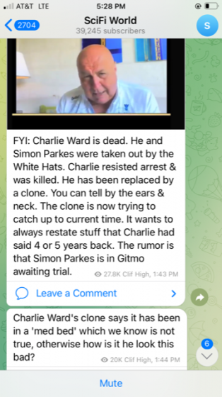 Charlie Ward Death Hoax