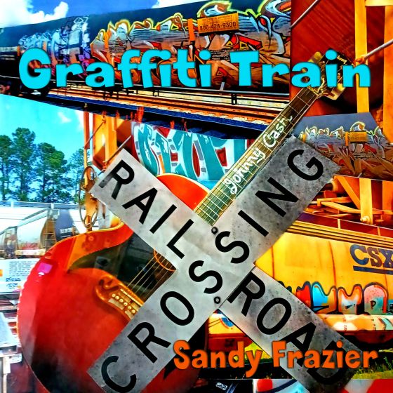 Graffiti Train by Sandy Frazier