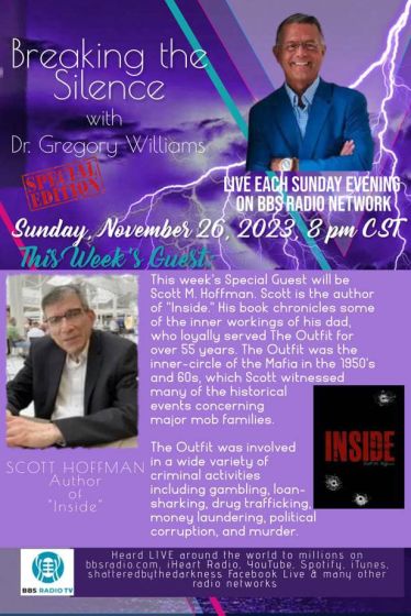 With Guest, Scott Hoffman, Author of "Inside"