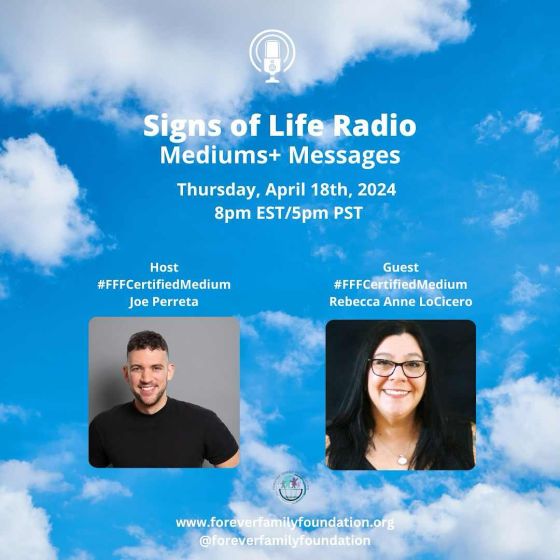 Mediums and Messages with Joe Perreta and guest Rebecca Anne LoCicero