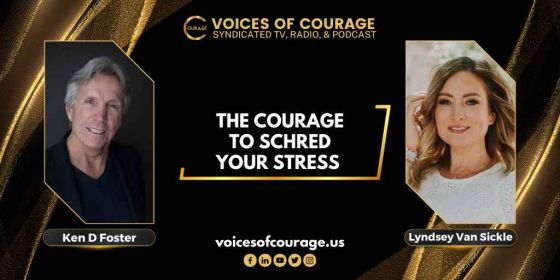 Guest, Lyndsey Van Sickle, The Courage to Schred Your Stress