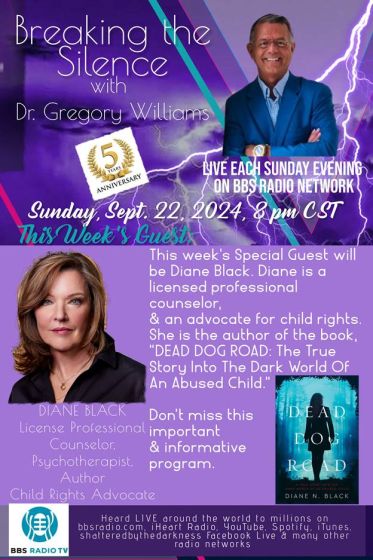 Guest, Licensed Professional Counselor, Psychotherapist, Author, Diane Black Promo Poster