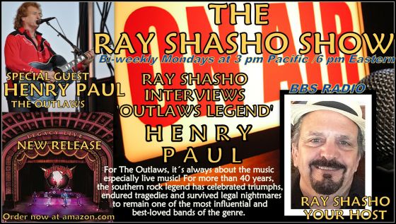 Henry Paul Interviewed on The Ray Shasho Show