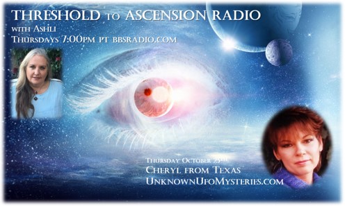 Cheryl from Texas on Threshold to Ascension Radio