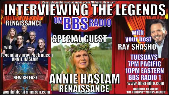 Annie Haslam the Enchanting Voice of Renaissance on Interviewing the Legends