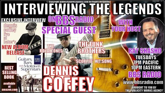 Dennis Coffey Chats about adding his Legendary Guitar Licks to Motown Hits