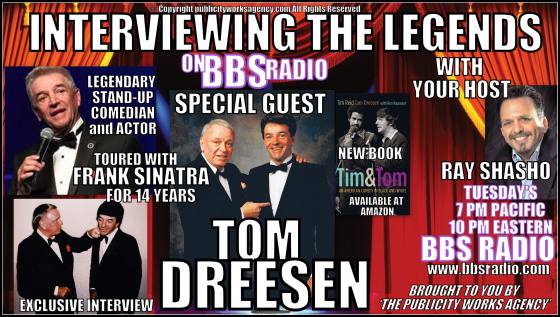 Tom Dreesen toured with Frank Sinatra for 14 years Exclusive Interview