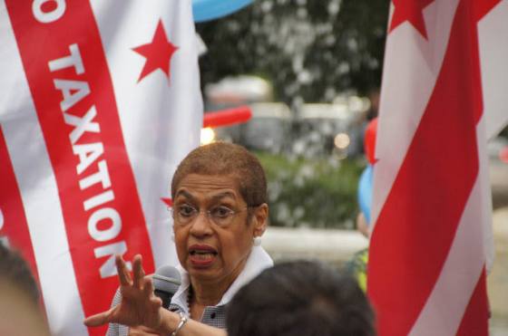 Congresswoman Eleanor Holmes Norton 