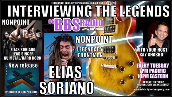 Nonpoint frontman Elias Soriano talks about their new album and tour