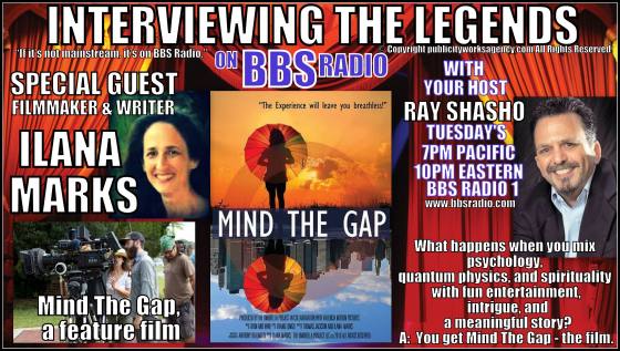 Ilana Marks Filmmaker,Writer,Director Special Guest on Interviewing the Legends