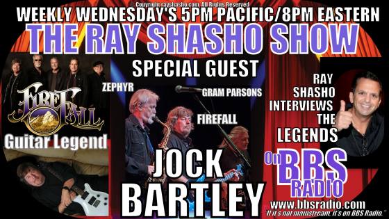 Firefall guitar legend Jock Bartley special guest on The Ray Shasho Show