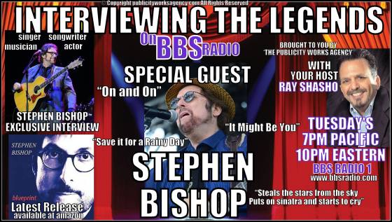  Interviewing the Legends Welcomes the Incomparable Stephen Bishop