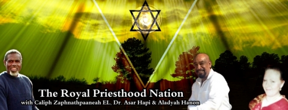 Aladyah Hanon, Caliph Zaphnathpaaneah EL and Dr Asar Hapi