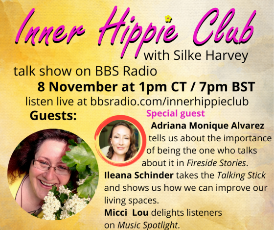 Inner Hippie Club Radio Show 8 November 2021