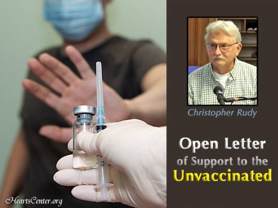 Open Letter to Support the Unvaccinated