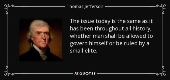 Jefferson on Self Government