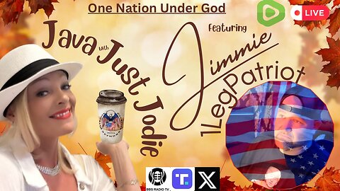 Jimmie 1 Leg, Patriot from the Brainstorm Army, ONE NATION UNDER GOD