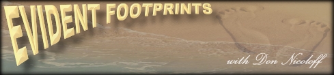 Evident Footprints with Don Nicoloff, banner