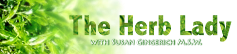 The Herb Lady with Dr. Susan Gingerich, banner