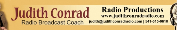 Judith Conrad Radio with Judith Conrad, banner