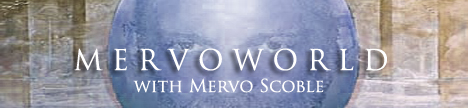 mervoWORLD with Mervo Scoble, banner