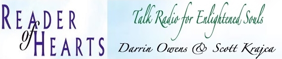 Reader of Hearts Radio with Darrin W. Owens and Scott Krajca, banner