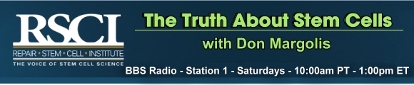 The Truth About Stem Cells with Don Margolis, banner