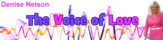 The Voice of Love with Denise Nelson and Anne Didomenico, banner 