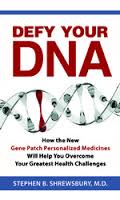 Defy Your DNA book cover - Dr Shrewsbury's book