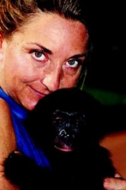 Sally Jewel Coxe, co-founder of Bonobo Conservation Initiative