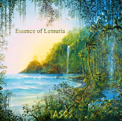 Cover for Iasos' recent music album "Essence of Lemuria"