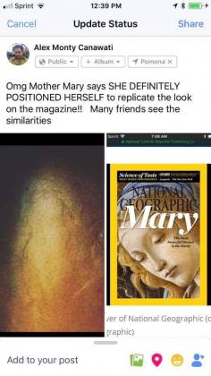 Mother Mary on National Geographic