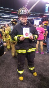 Firefighter Alex Zielinski