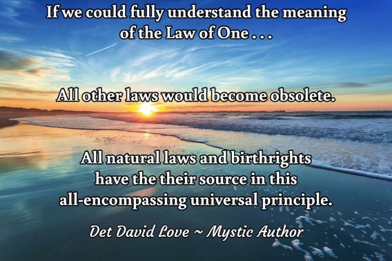  Universal Soul Love Quote - The true meaning of the Law of One