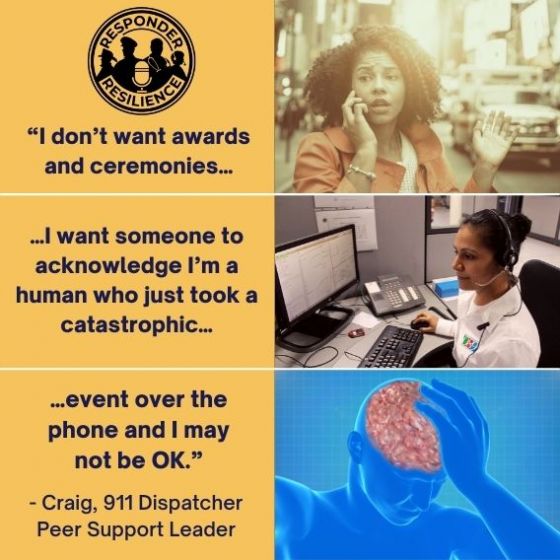 911 dispatcher mental health awareness